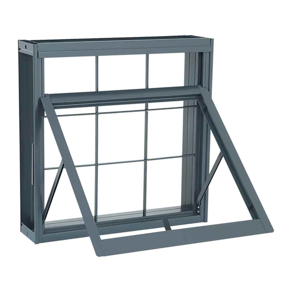 Janela Maxim-Ar Massa Externa com Grade em Aço 60 x 80 x 8 cm 1 Folha Silenfort Sasazaki