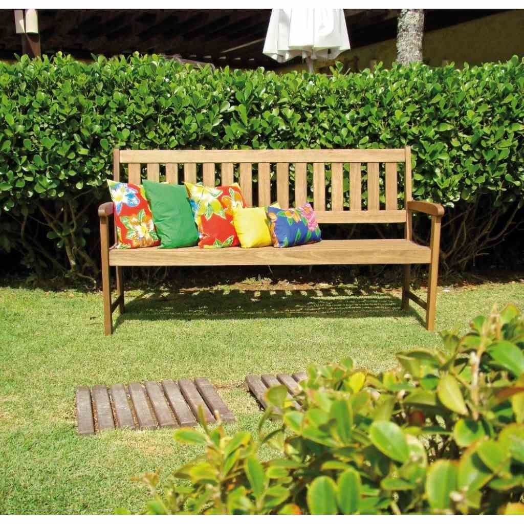 Banco Ipanema 120 cm em Madeira Mestra Móveis