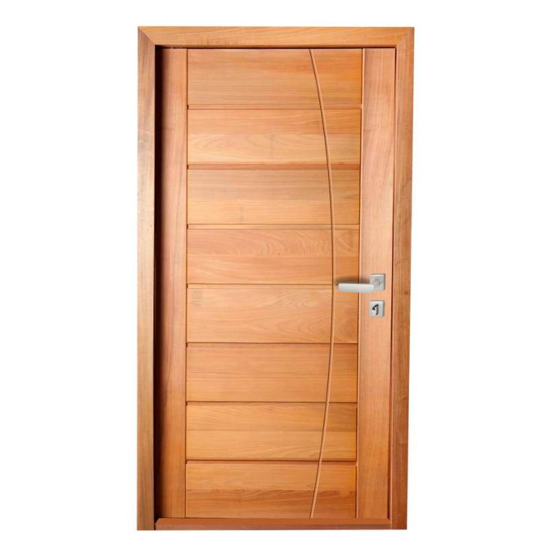 Porta BBB Completa 92x210cm em Madeira Maciça Tauari
