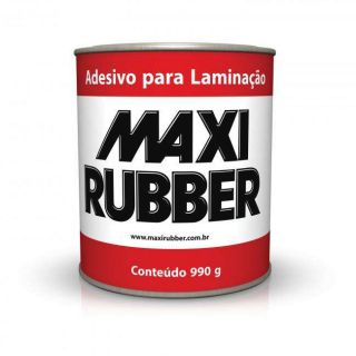 Adesivo P/Laminacao Com Catalisador 990G - Maxi Rubber