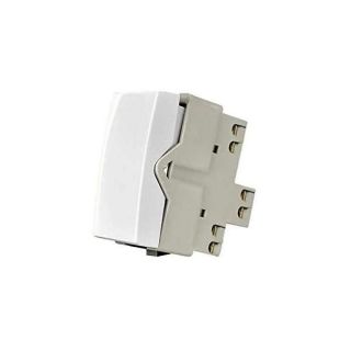 Módulo Interruptor 250V - Paralelo 10A - Sleek Branco [16060] - Margirius
