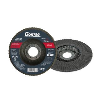 Disco de Desbaste Flap Disc 4.1/2 115mm Cs-Bf G40 Cód. 62047 Cortag