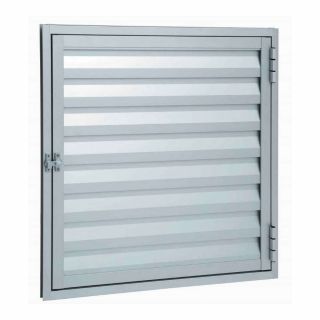 Portinhola Veneziana Ventilada em Alumínio 80 x 60 x 1,9 cm Esquerda Alumifort Sasazaki 1