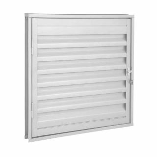 Portinhola Veneziana Ventilada em Aço 80 x 60 x 5 cm Direita Pratika Sasazaki 1