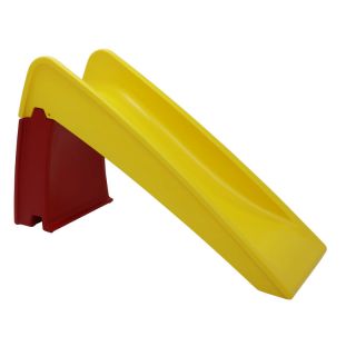 Escorregador Infantil Zip em Polietileno Amarelo e Vermelho Tramontina 1