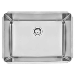 Tanque de embutir Jumbo 108 Litros em Aço Inox 70x50 cm c/ Válvula 4 1/2 Tramontina 1