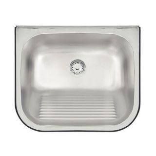 Tanque de Aço Inox Acetinado Hera de Parede 34 Litros 50x40cm c/ Válvula 3,5 Tramontina 1