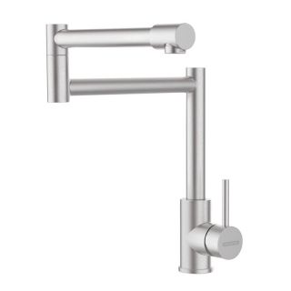 Misturador Monocomando Flexion em Aço Inox com Acabamento Escovado Tramontina 1