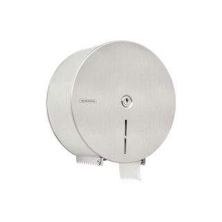 Dispenser para Papel Higiênico em Aço Inox Scotch Brite p/ rolo de até 500 m Tramontina 1