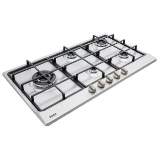 Cooktop a Gás Penta Plus Aço Inox Trempes Ferro Acendimento Superautomático 5 Queimadores Tramontina 1