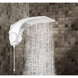 Chuveiro Duo Shower Quadrado Branco 220 V 7500 Lorenzetti 1