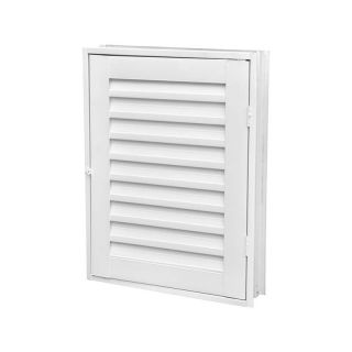 Portinhola de Giro em Aço Branco 60x60x12 cm Direita Ideal CRV