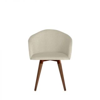 Cadeira Kari Giratoria Natural/Linho Off-White Provincia 1