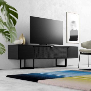 Rack Kepler 206cm Preto Touch/Preto Fosco Provincia 1