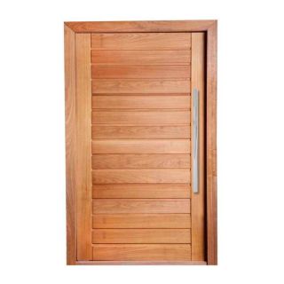 Porta Completa Pivotante AD01 em Madeira Maciça Tauari