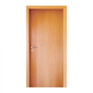 Porta sem Friso em Madeira Semi Sólida HDF Mapaf 1