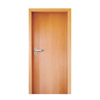 Porta Completa Lisa em Madeira Semi Sólida 210x90 c/ Batente e Fechadura 1
