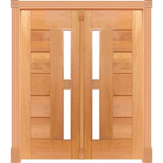 Portal Pivotante BBB p/Vidro Mod. 335 em Madeira Maciça Cedro Arana Casmavi 1
