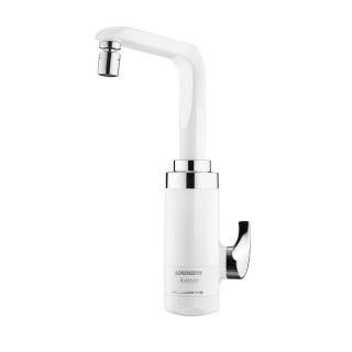 Torneira Elétrica Essence Branca 220V Cromada Lorenzetti 1