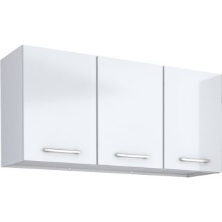 Armário Aéreo de Lavanderia em Aço Branco 115cm Max Cozimax