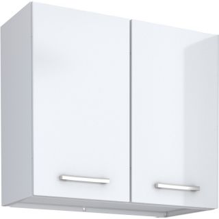 Armário Aéreo de Lavanderia em Aço Branco 57m Max Cozimax