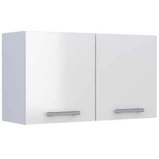 Armário Aéreo de Lavanderia em Aço Branco 96m Vênus Cozimax