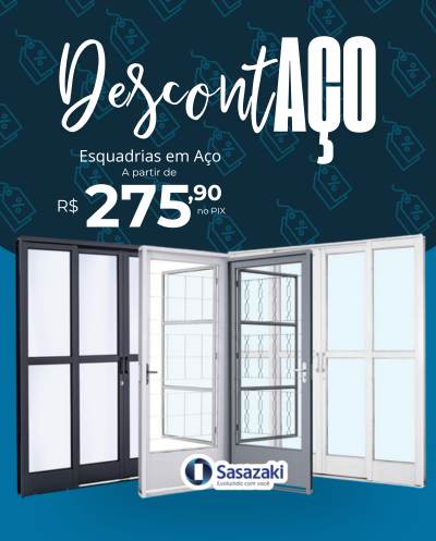 DescontAço - Esquadrias de Aço com descontos Imperdíveis