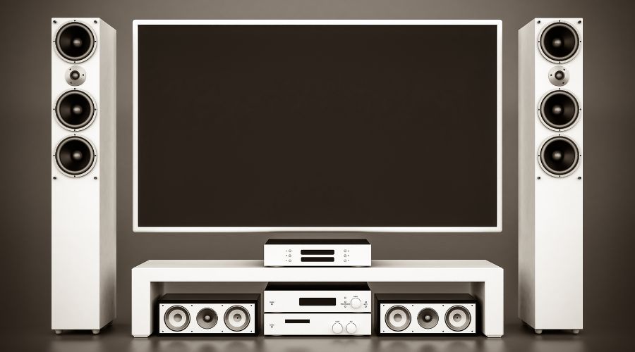 home theater sala de tv